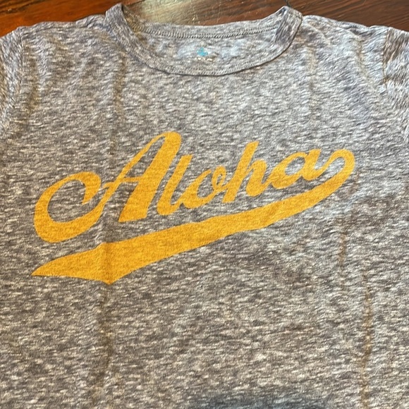 J.Crew Crewcuts Kid’s Gray Graphic T-Shirt Size 6-7 - Picture 2 of 6